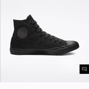 Chuck Taylor Monochrome All Black High Tops